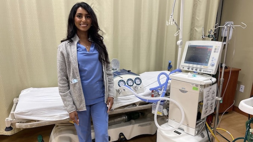 Soumya Karne at work