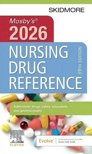 Mosby's 2026 Nursing Drug Reference, 39th Ed.