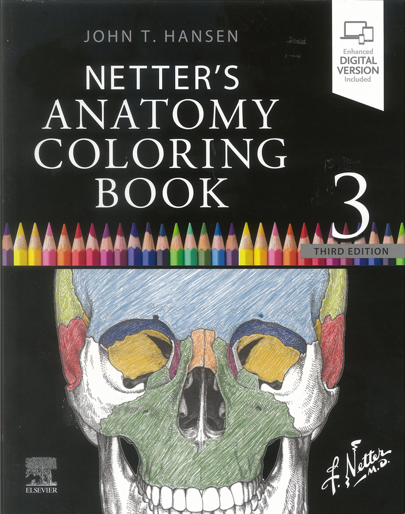 Netter's Anatomy Coloring Book, 3rd Ed.