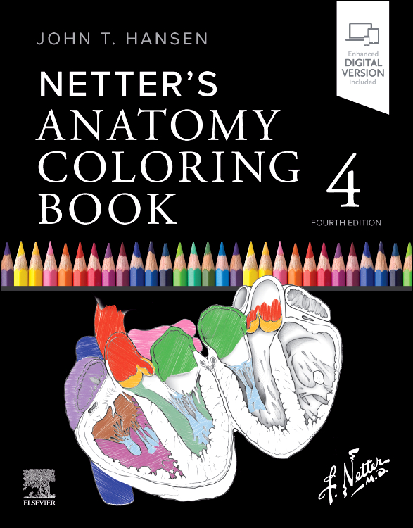 Netter's Anatomy Coloring Book, 4th Ed.