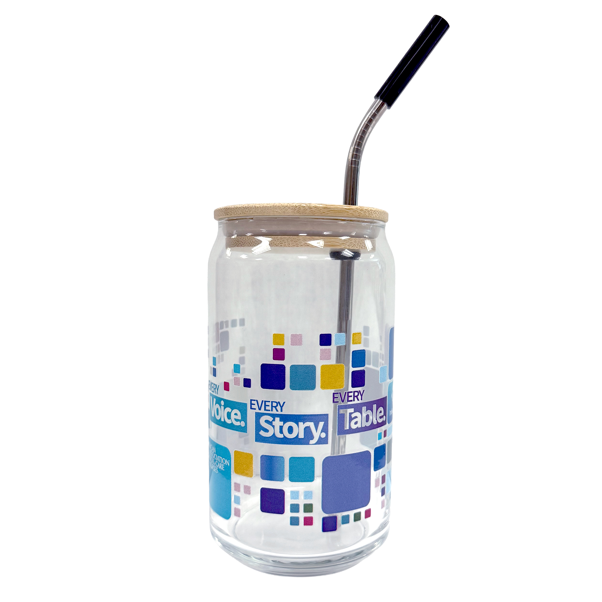 NTI 2027 Commemorative Glass with Straw