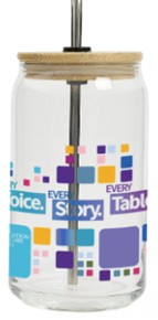 NTI 2027 Commemorative Glass with Straw