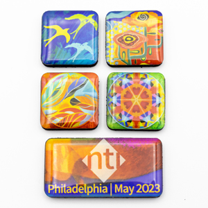 NTI 2023 Commemorative 5 Piece Magnet Set in case