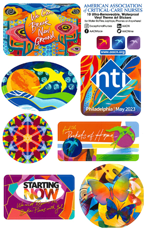 NTI 2023 Commemorative Stickers - set of 2