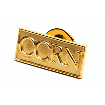 CCRN 10K Gold Filled Lapel Pin