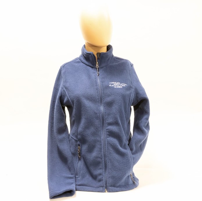 Women's AACN Full Zip Fleece Jacket - size XL
