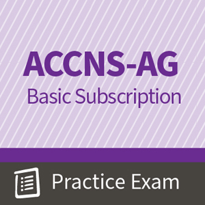 ACCNS-AG Certification Practice Exam and Questions Basic Subscription