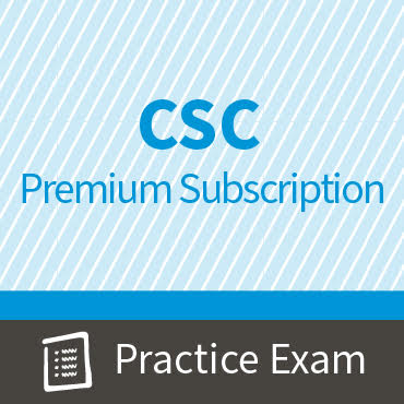 CSC Adult Certification Practice Exam and Questions Premium Subscription