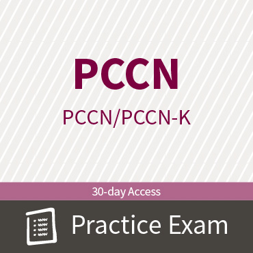 PCCN/PCCN-K Adult Certification Practice Exam and Questions Basic Subscription