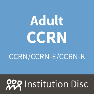 Adult CCRN/CCRN-E/CCRN-K Certification Review Course Institutional License on Disc